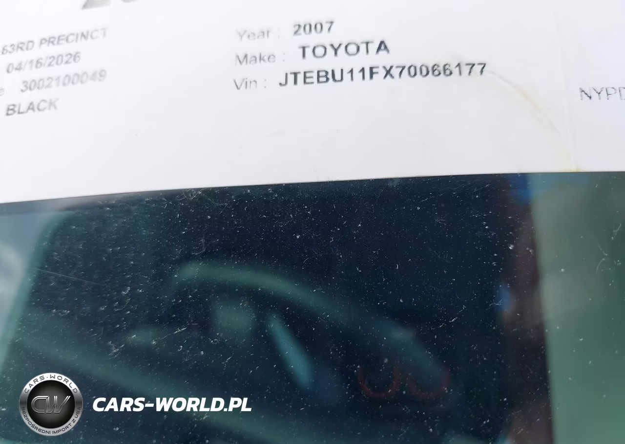 2007 Toyota Fj Cruiser VIN:JTEBU11FX70066177 - 9