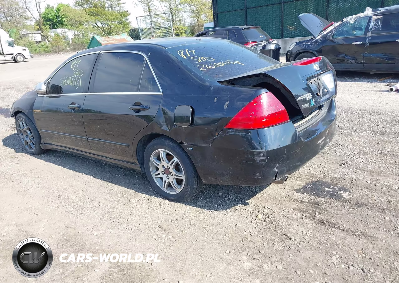 2007 Honda Accord 3.0 Ex VIN:1HGCM66897A091583 - 3