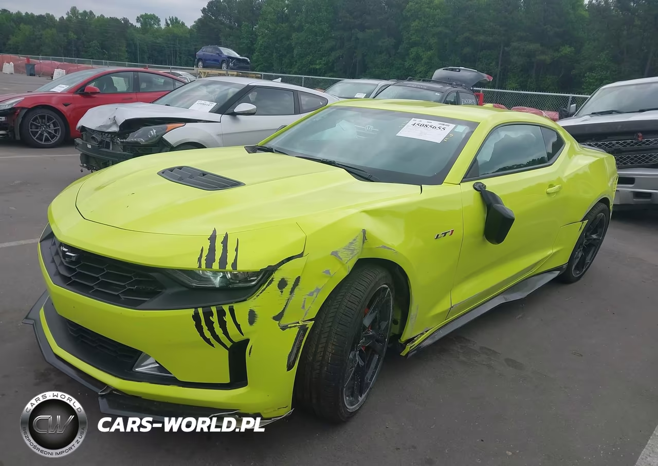 2021 Chevrolet Camaro Rwd Lt1 VIN:1G1FF1R76M0130698 - 2