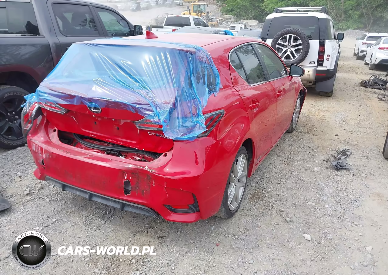 2015 Lexus Ct 200H VIN:JTHKD5BH3F2219642 - 4