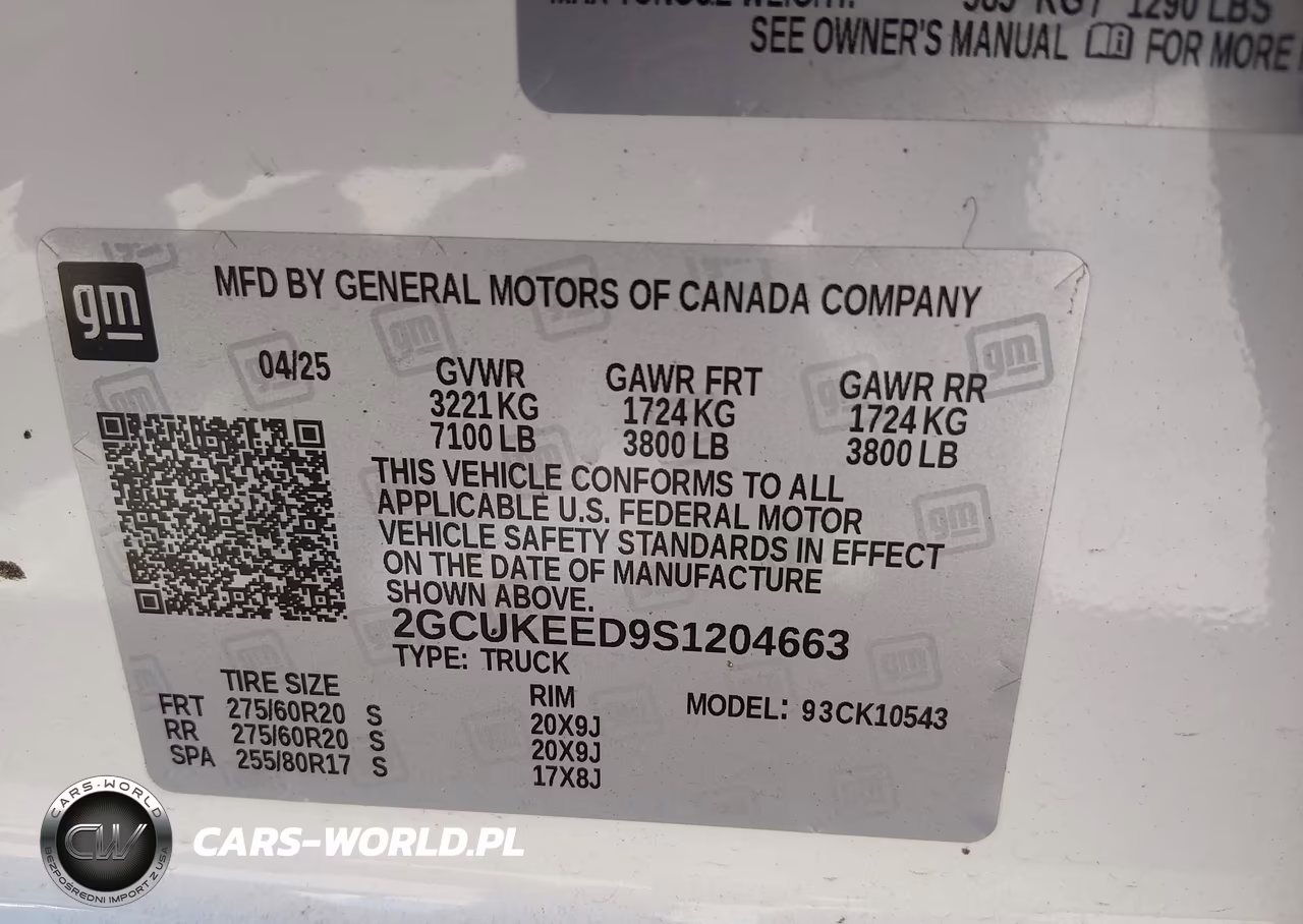2025 Chevrolet Silverado 1500 4Wd Short Bed Rst VIN:2GCUKEED9S1204663 - 9