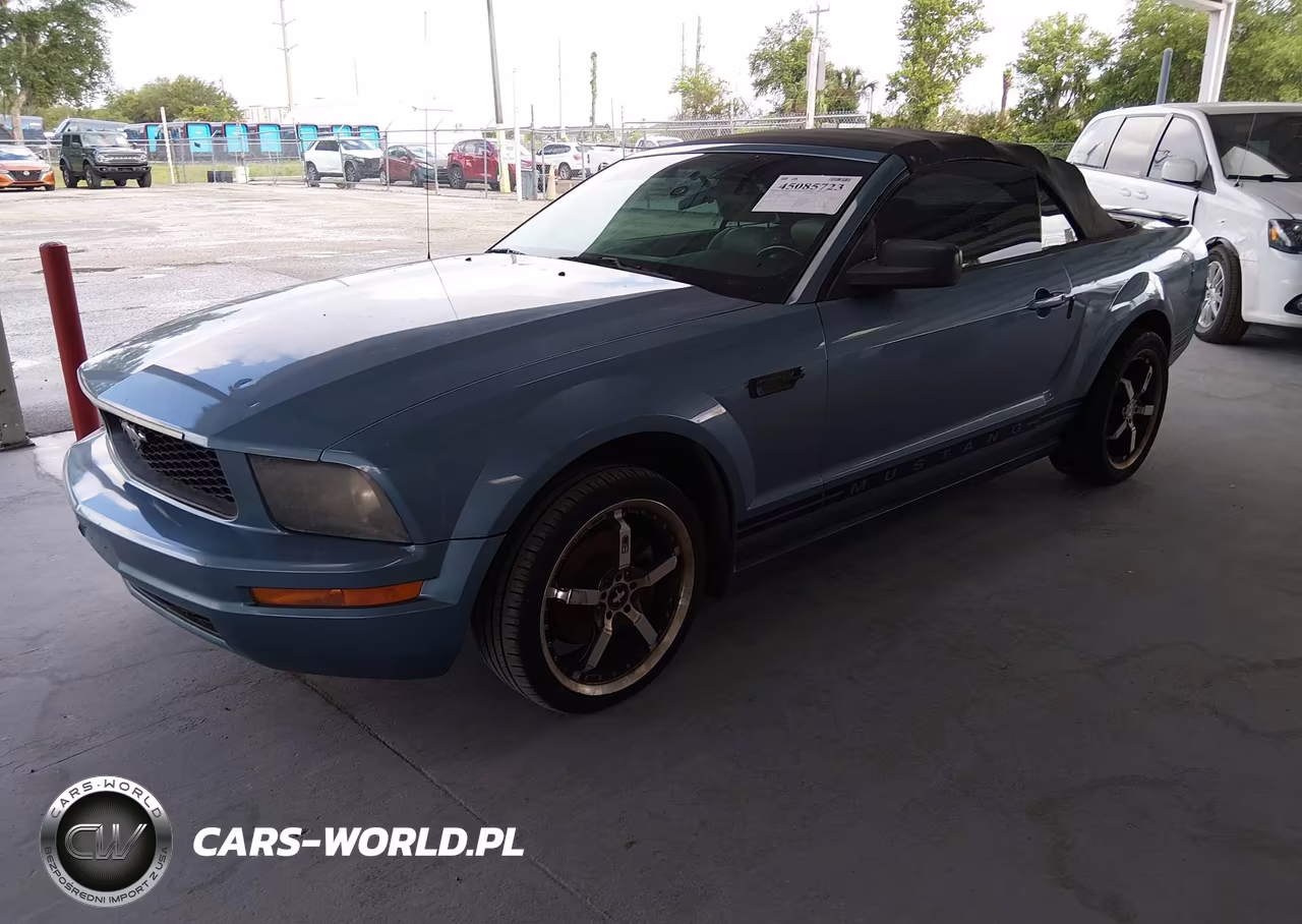 2006 Ford Mustang V6 VIN:1ZVFT84N065105118 - 2