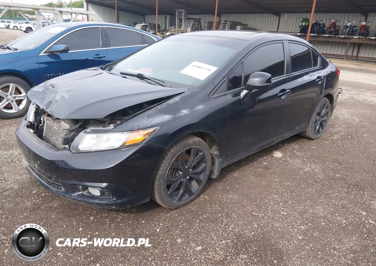 2012 Honda Civic Si VIN:2HGFB6E50CH705927 - 2