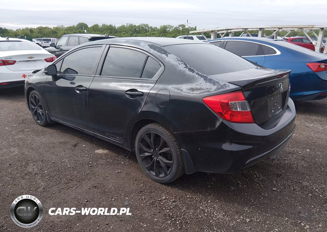2012 Honda Civic Si VIN:2HGFB6E50CH705927 - 3