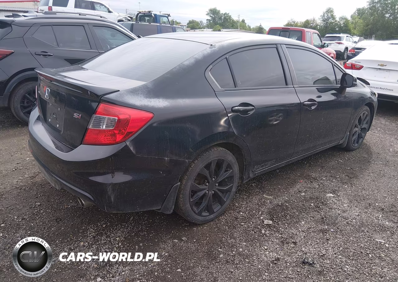 2012 Honda Civic Si VIN:2HGFB6E50CH705927 - 4