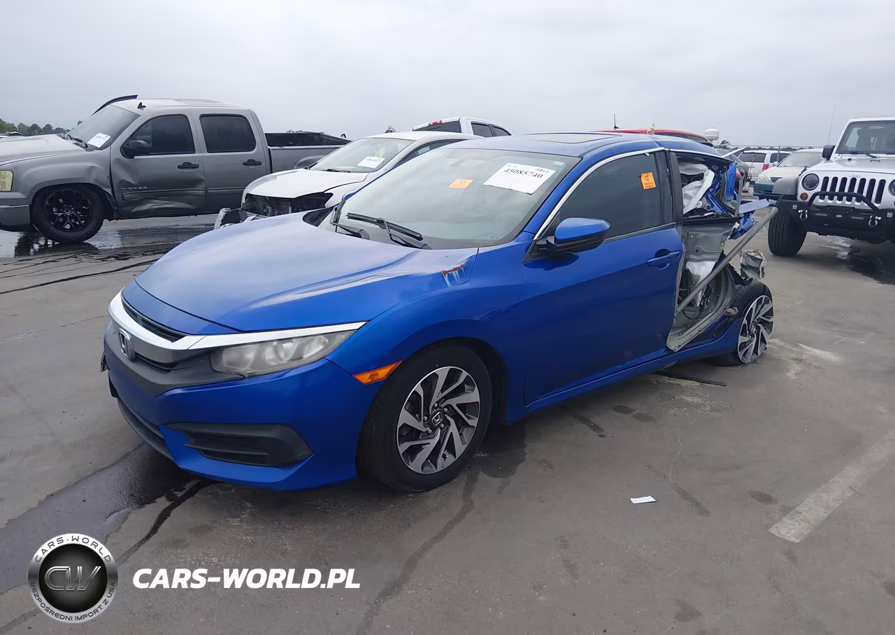 2017 Honda Civic Ex VIN:19XFC2F70HE021614 - 2