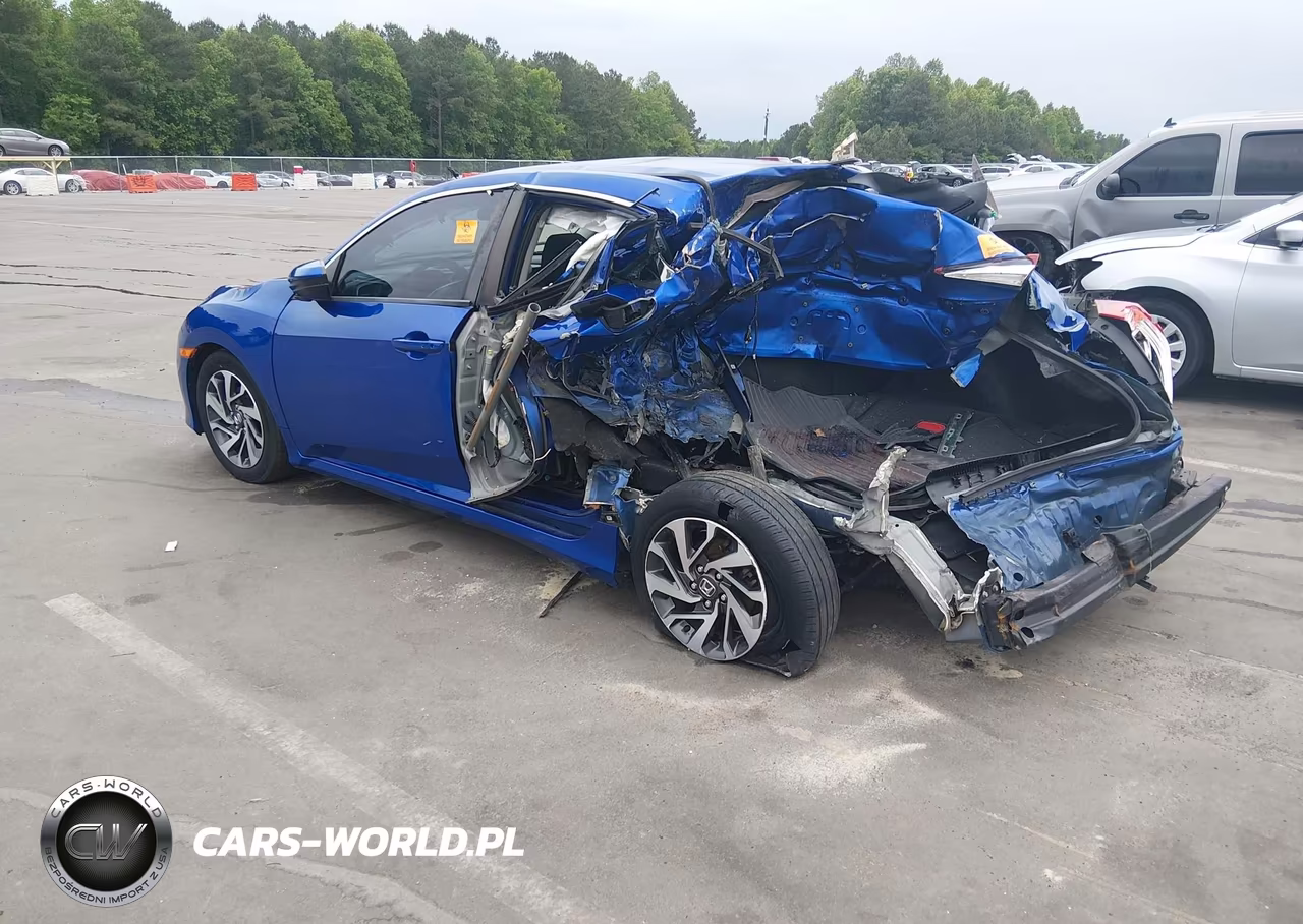 2017 Honda Civic Ex VIN:19XFC2F70HE021614 - 3