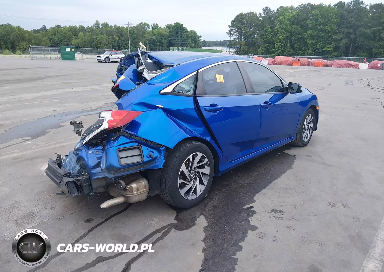 2017 Honda Civic Ex VIN:19XFC2F70HE021614 - 4