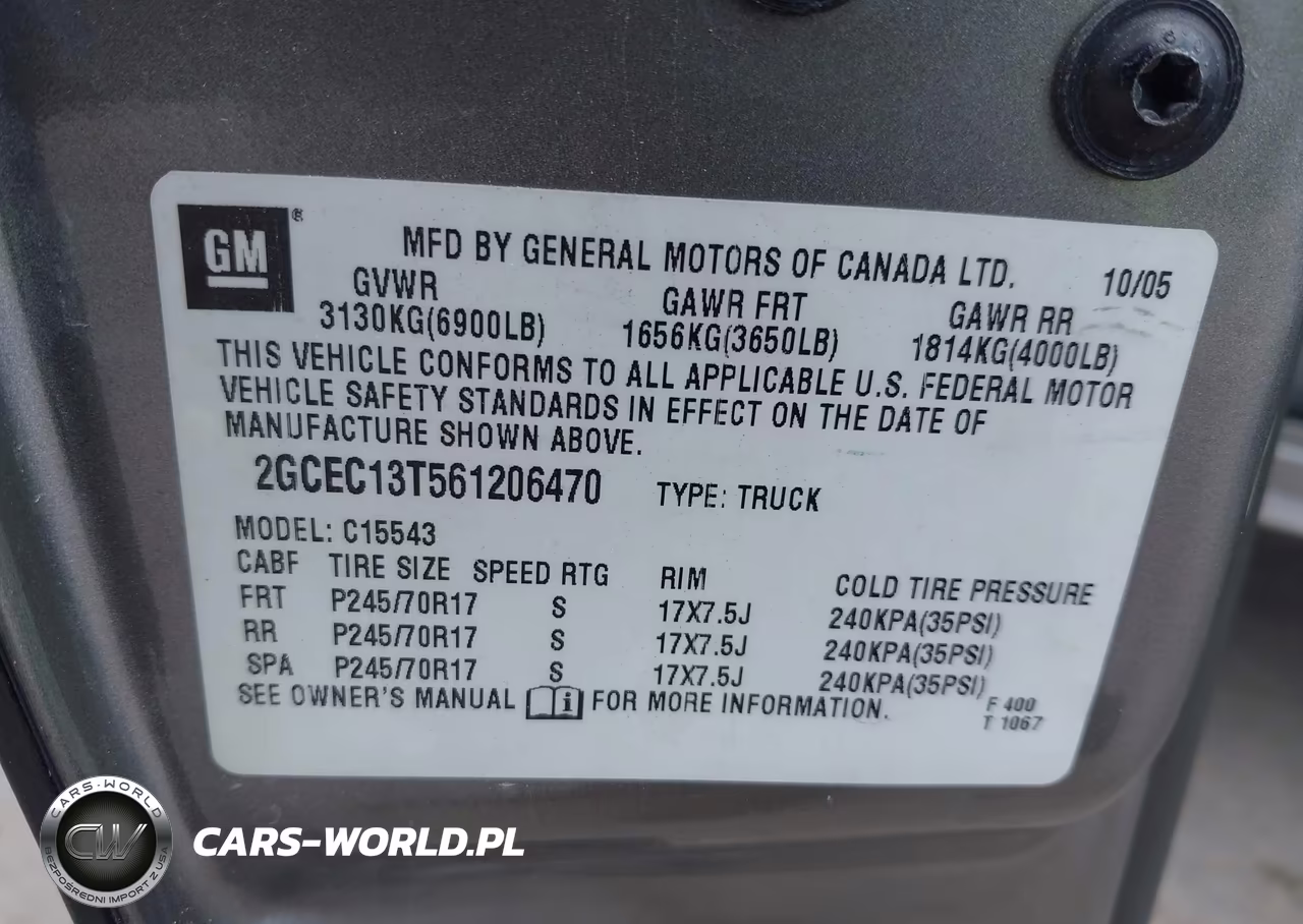 2006 Chevrolet Silverado 1500 Lt2 VIN:2GCEC13T561206470 - 9