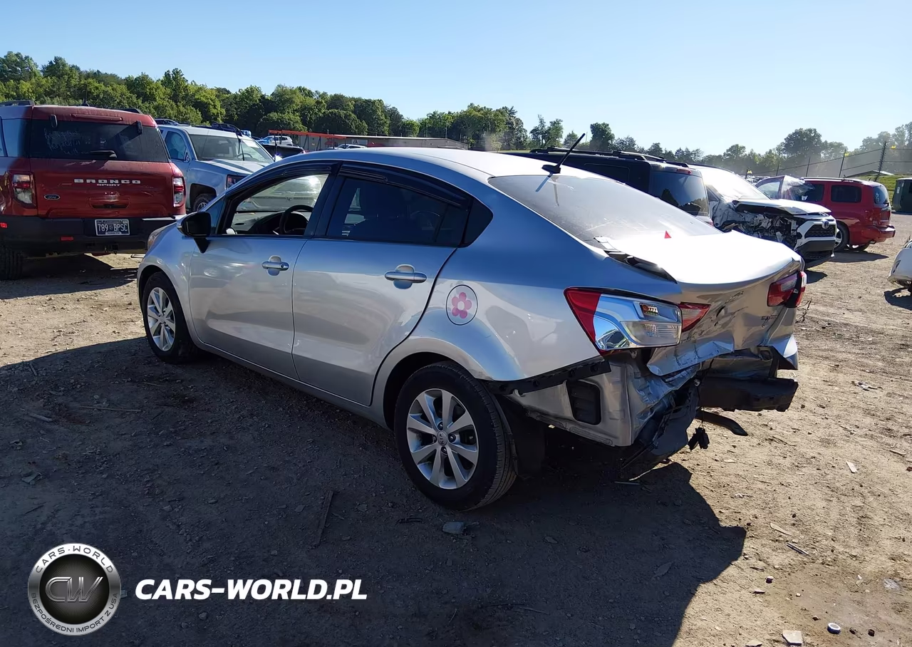 2012 Kia Rio Ex VIN:KNADN4A30C6088954 - 3