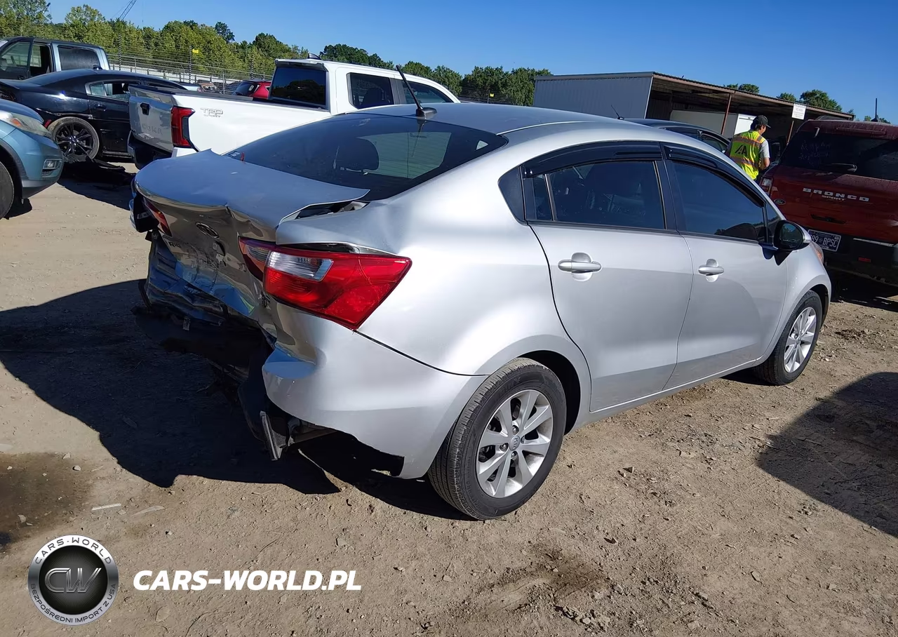 2012 Kia Rio Ex VIN:KNADN4A30C6088954 - 4