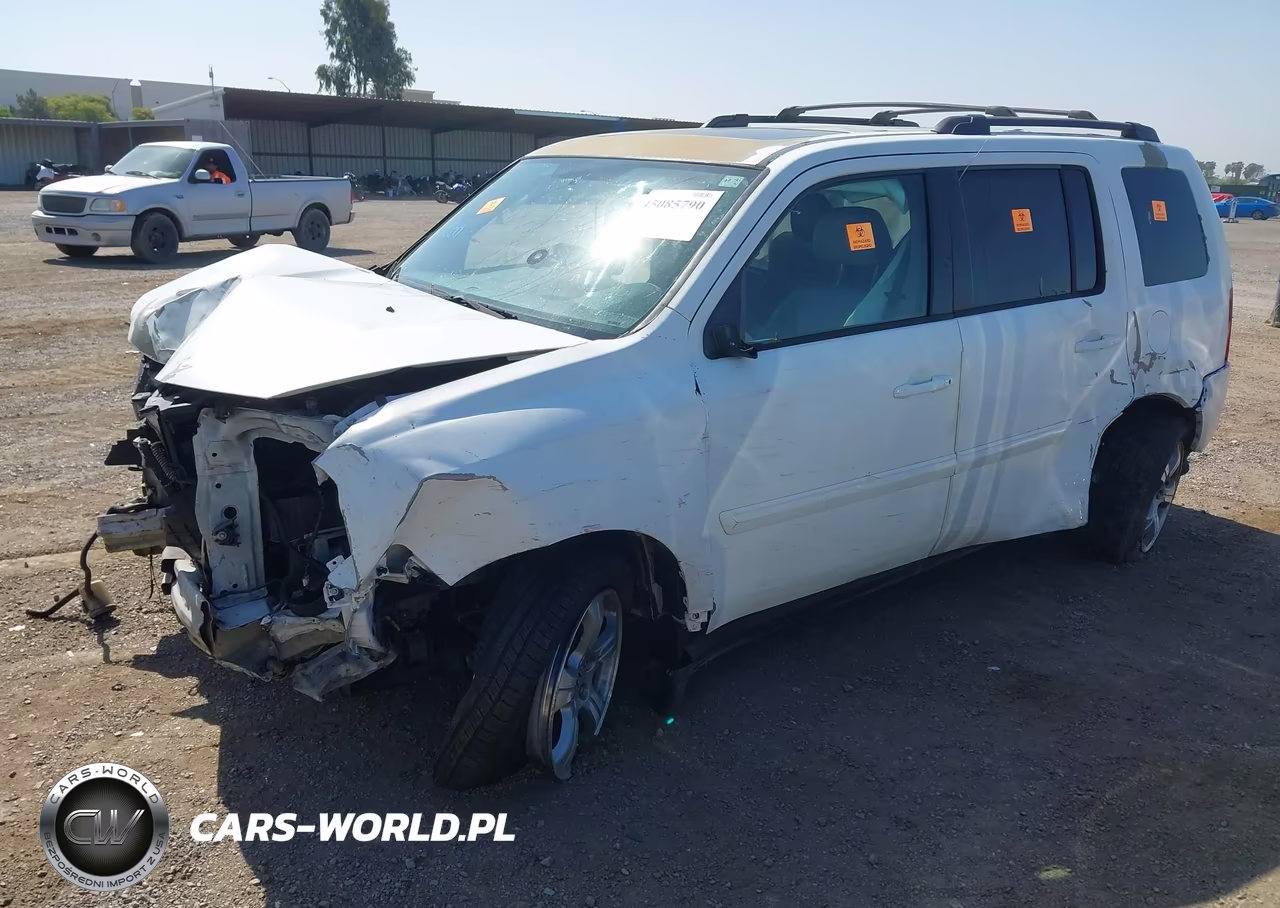 2013 Honda Pilot Ex-L VIN:5FNYF3H59DB032505 - 2