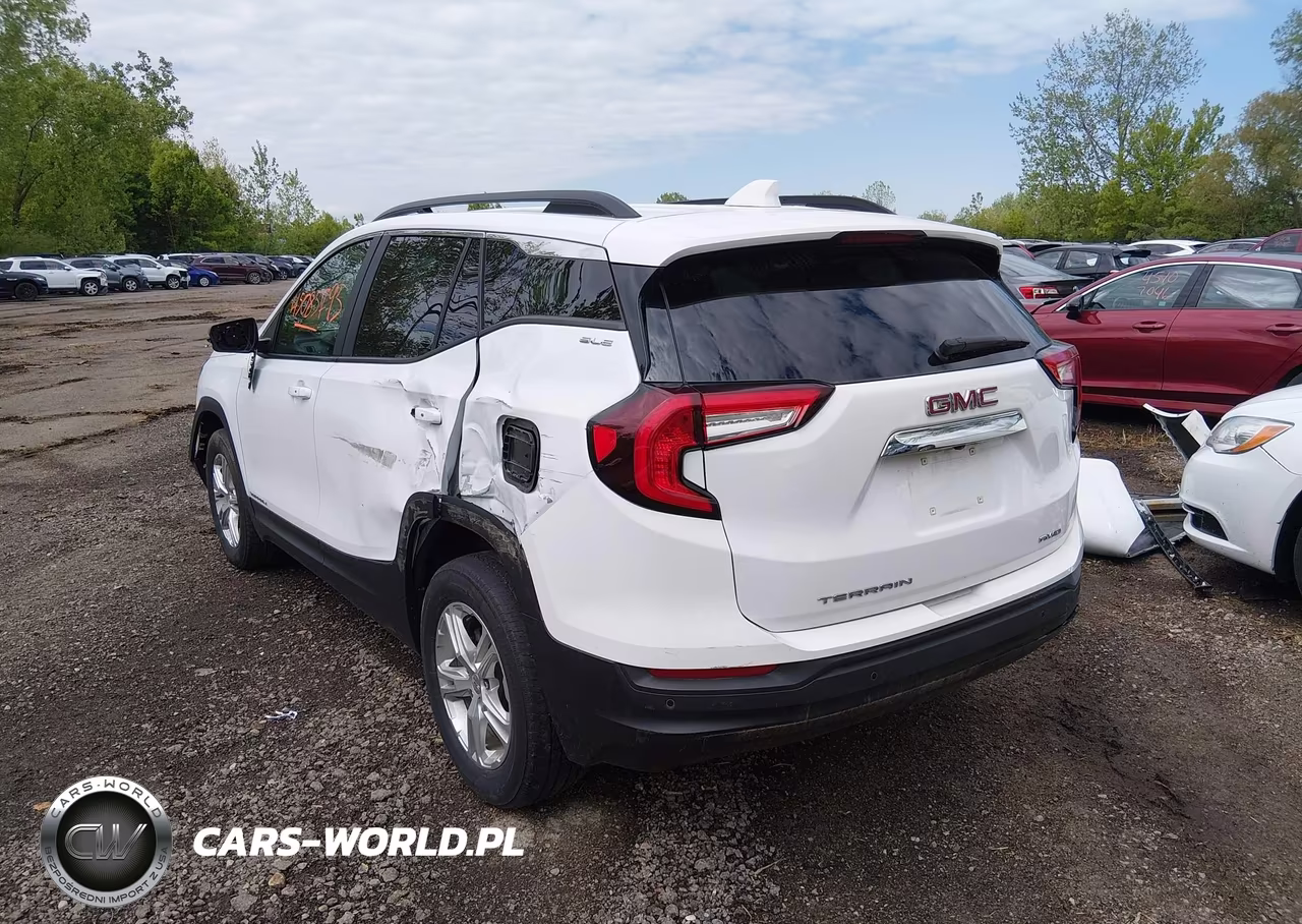2022 GMC Terrain Awd Sle VIN:3GKALTEV9NL206451 - 3