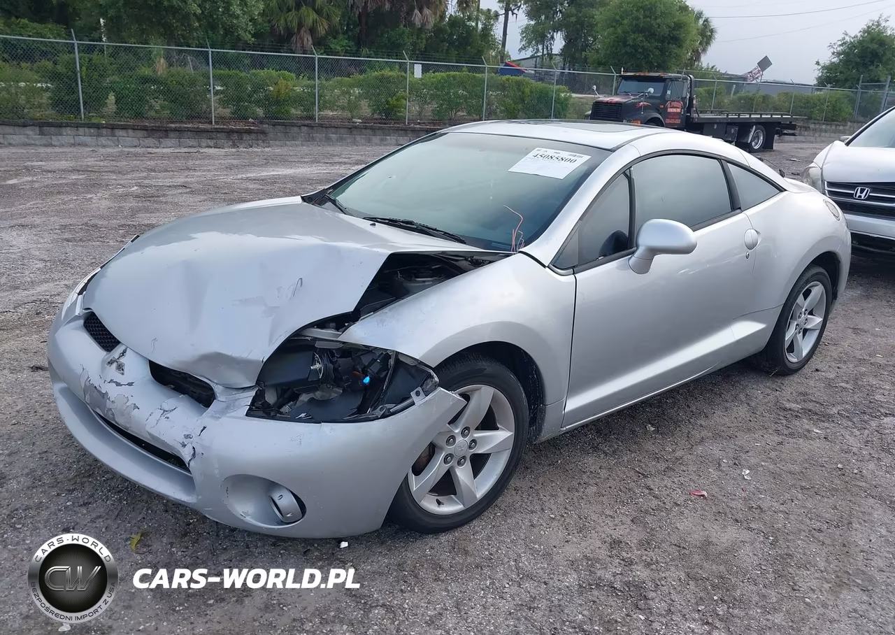 2006 Mitsubishi Eclipse Gs VIN:4A3AK24F66E039645 - 2