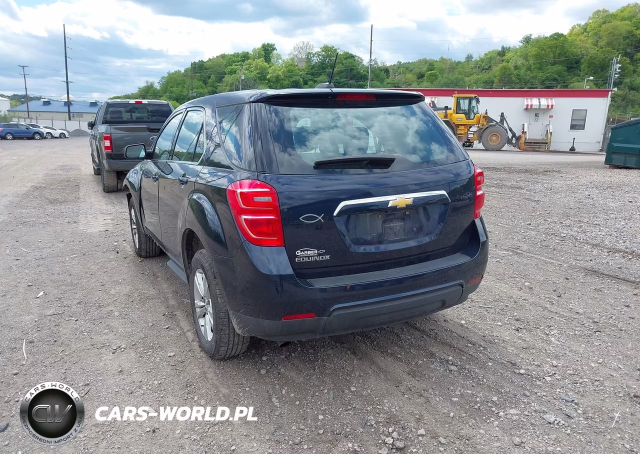 2017 Chevrolet Equinox Ls VIN:2GNALBEK4H1610167 - 3