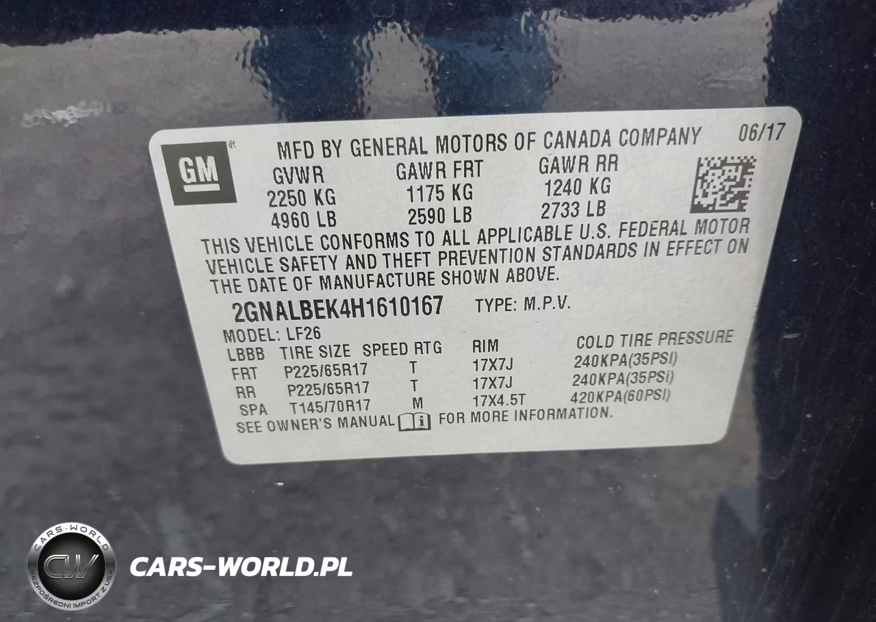 2017 Chevrolet Equinox Ls VIN:2GNALBEK4H1610167 - 9