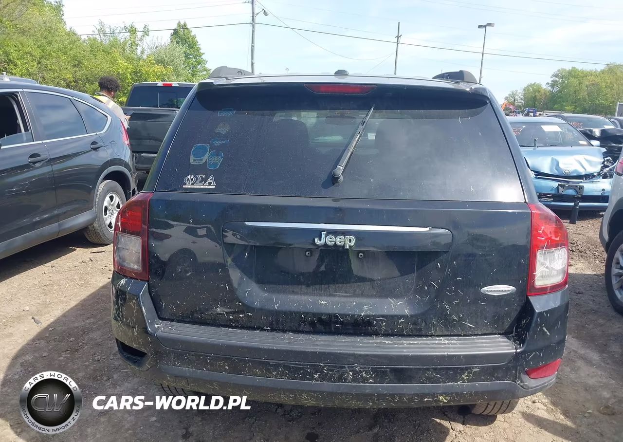 2014 Jeep Compass Latitude VIN:1C4NJCEB7ED508299 - 17