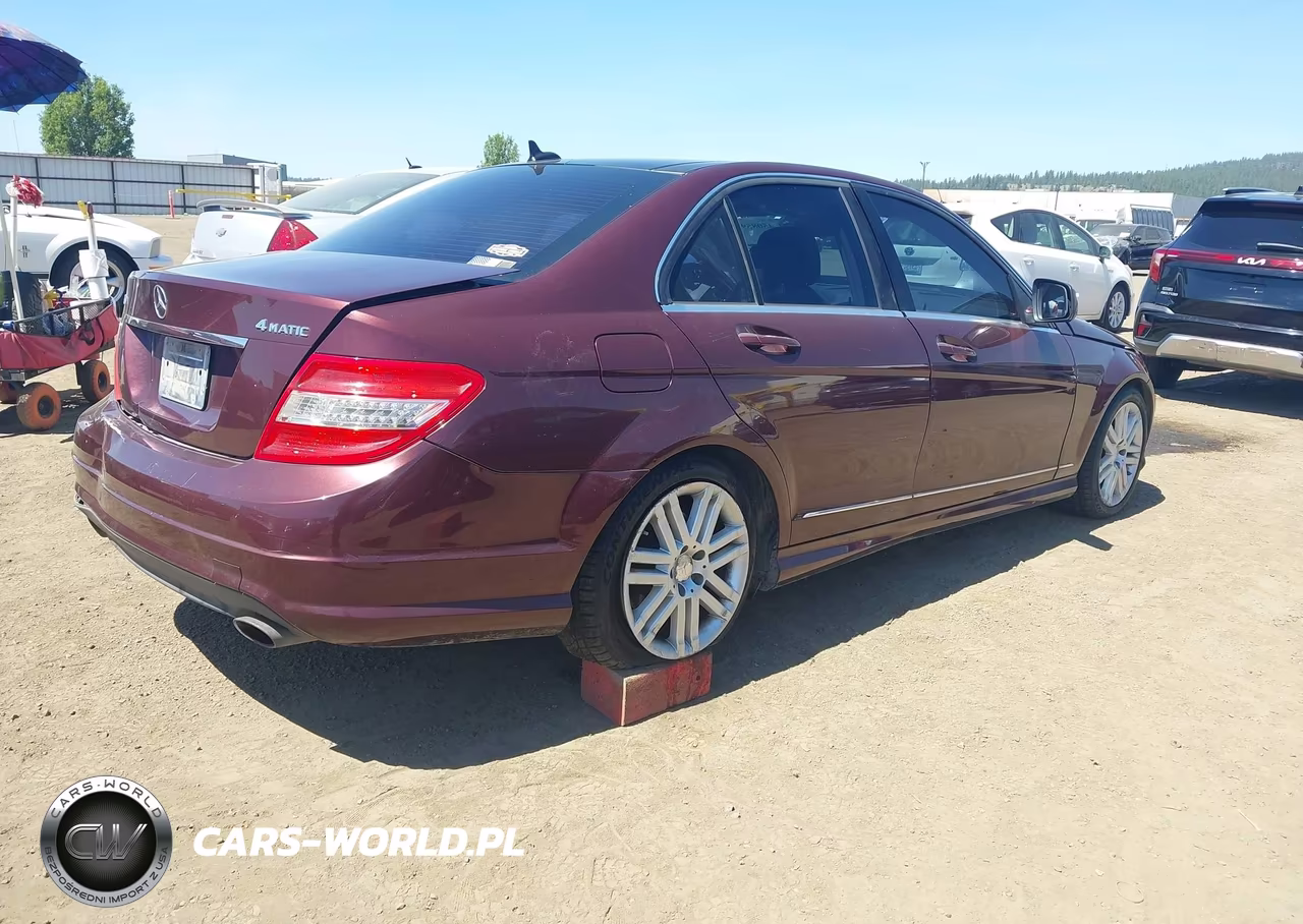 2009 Mercedes-Benz C 300 Sport 4Matic VIN:WDDGF81X39R068587 - 4