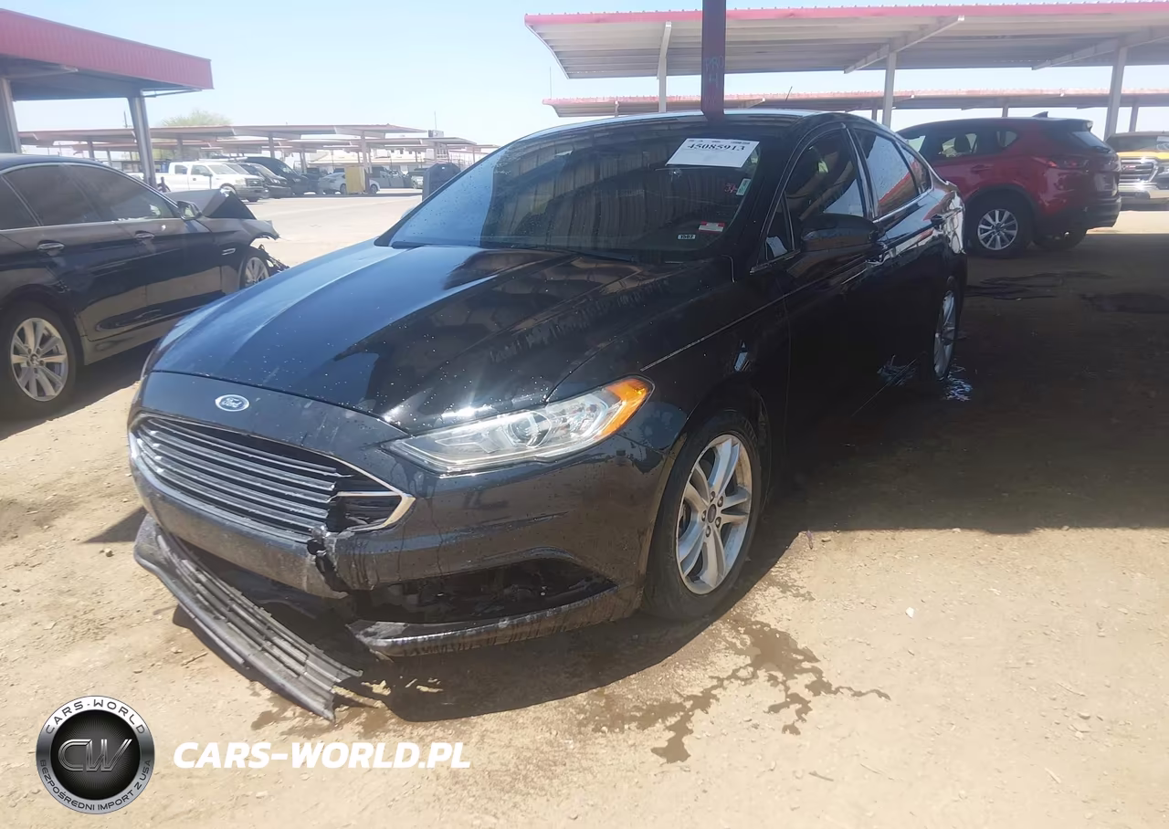 2018 Ford Fusion Se VIN:3FA6P0H74JR241087 - 2