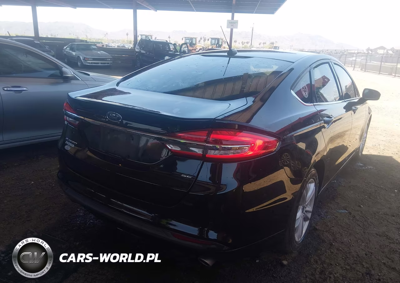 2018 Ford Fusion Se VIN:3FA6P0H74JR241087 - 4