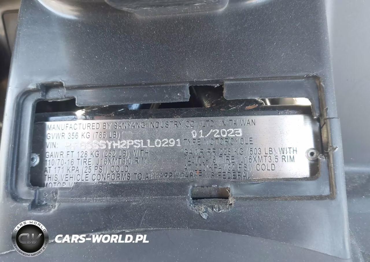 2023 Sym Citycom 300I VIN:RFGSSSYH2PSLL0291 - 10