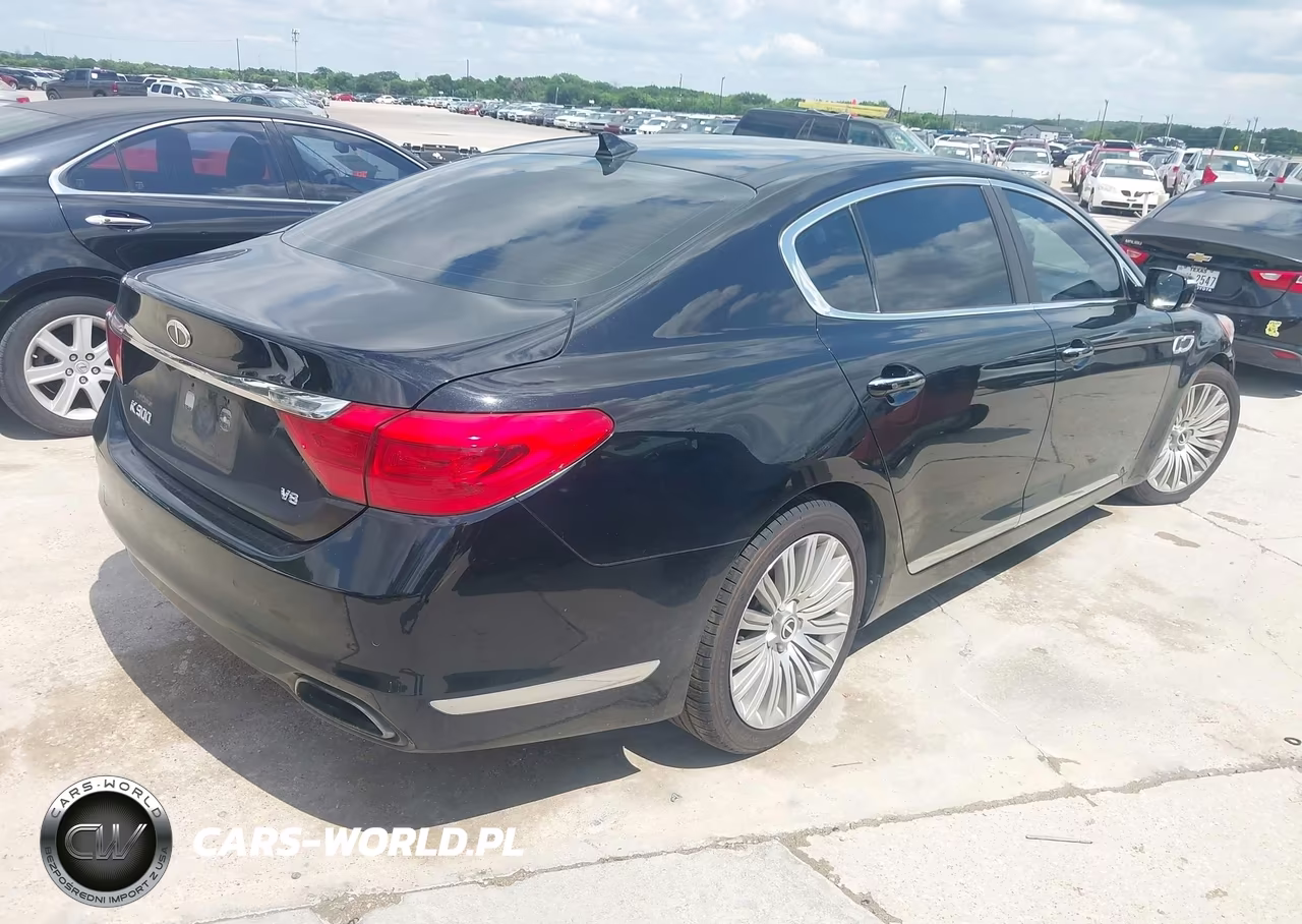 2015 Kia K900 Premium VIN:KNALU4D46F6024506 - 4