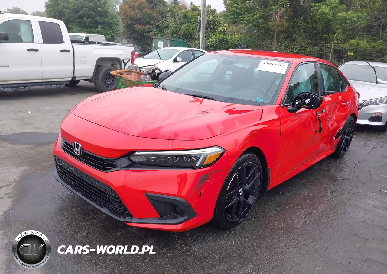 2022 Honda Civic Sport VIN:2HGFE2F56NH609513 - 2