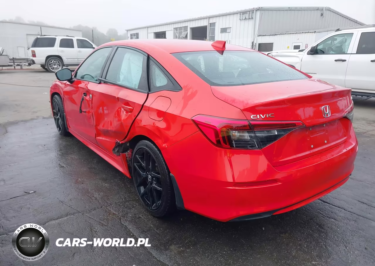 2022 Honda Civic Sport VIN:2HGFE2F56NH609513 - 3