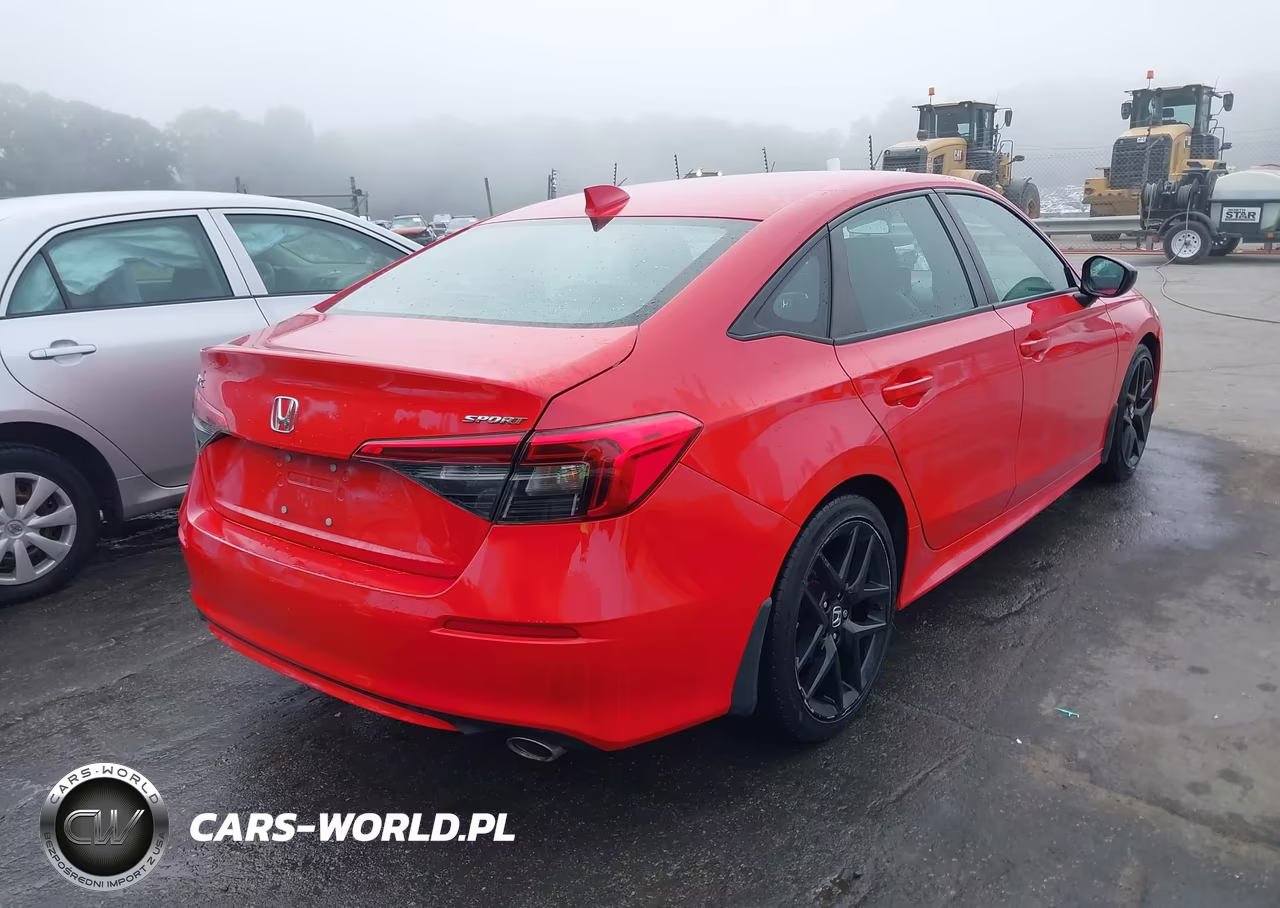 2022 Honda Civic Sport VIN:2HGFE2F56NH609513 - 4