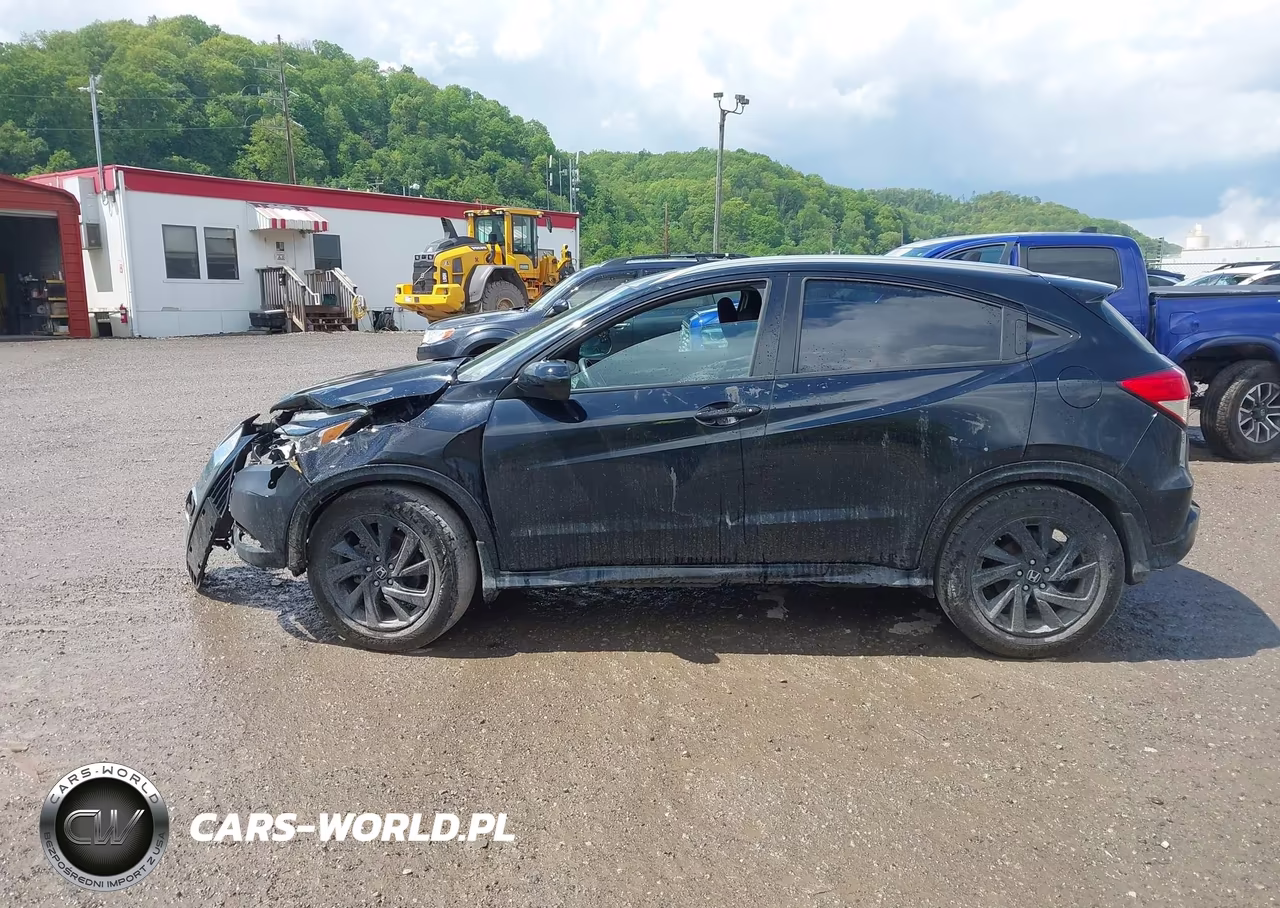 2021 Honda Hr-V Awd Sport VIN:3CZRU6H19MM725945 - 14