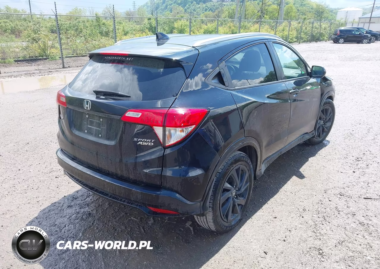 2021 Honda Hr-V Awd Sport VIN:3CZRU6H19MM725945 - 4