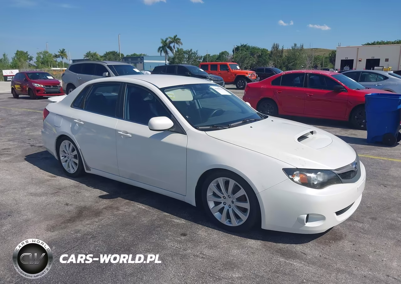 2008 Subaru Impreza (Natl) Wrx