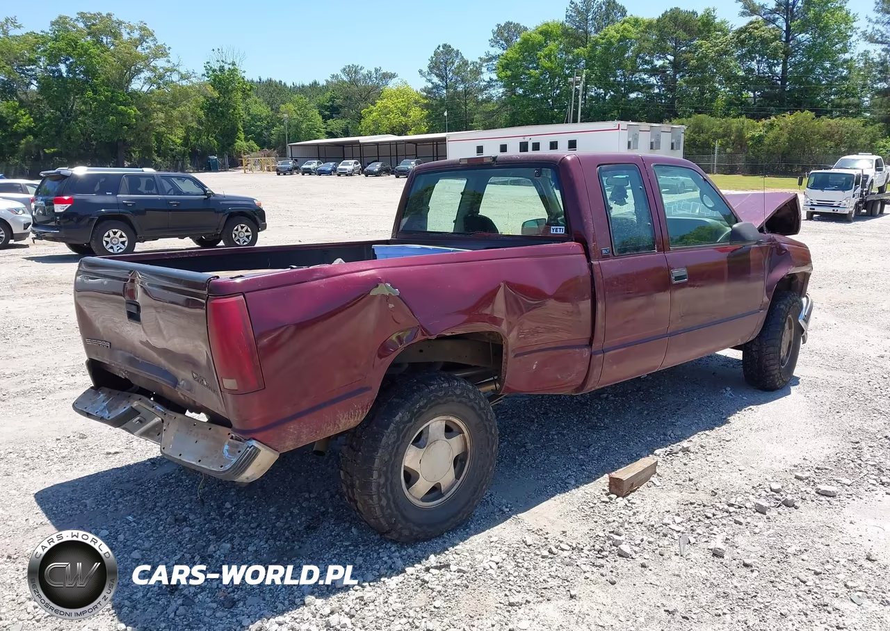 1997 GMC Sierra 1500 Sl Wideside VIN:2GTEK19R9V1510933 - 4