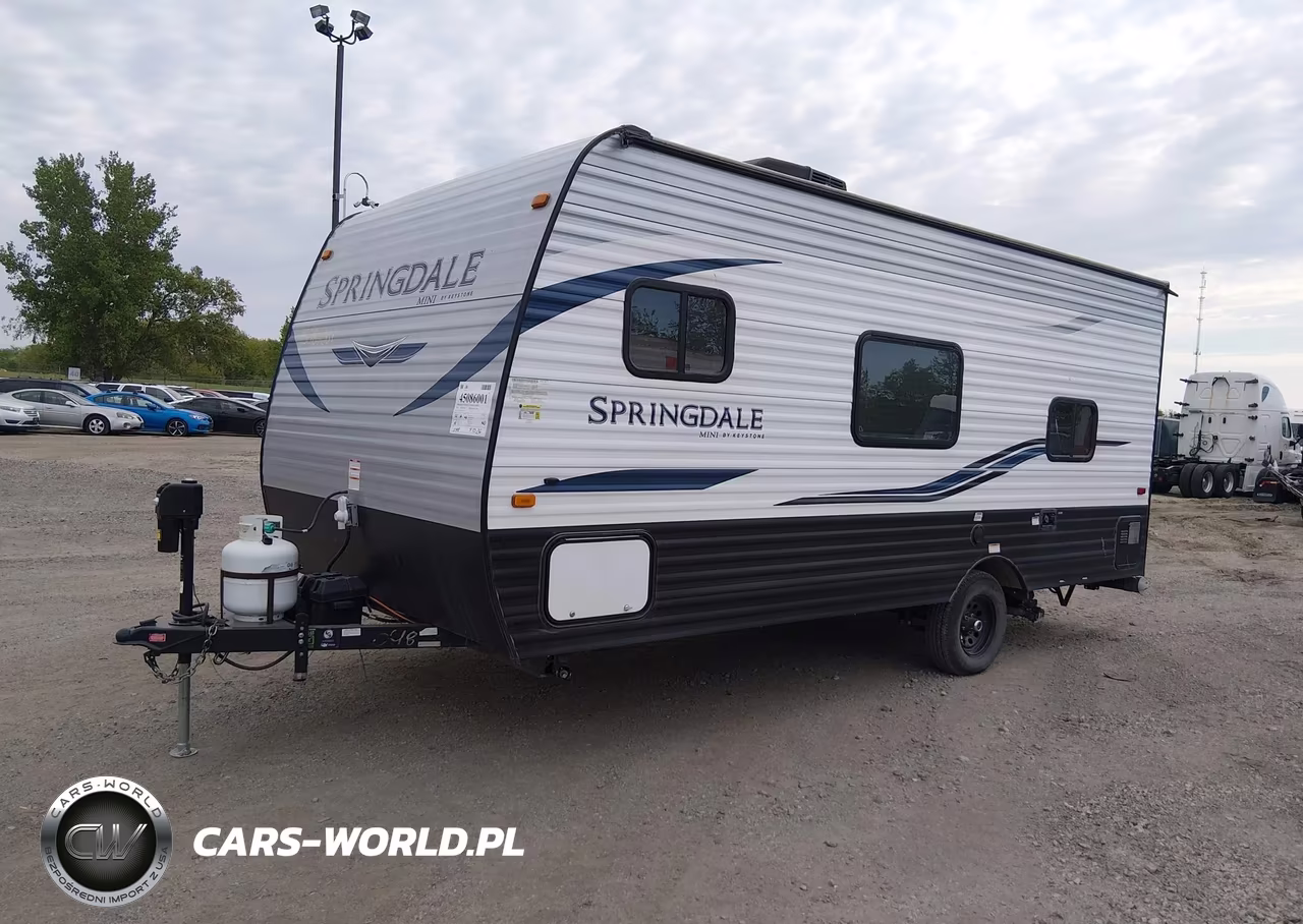 2021 Keystone Rv Springdale 1800Bh Travel Trailer VIN:4YDT18012MW111084 - 2