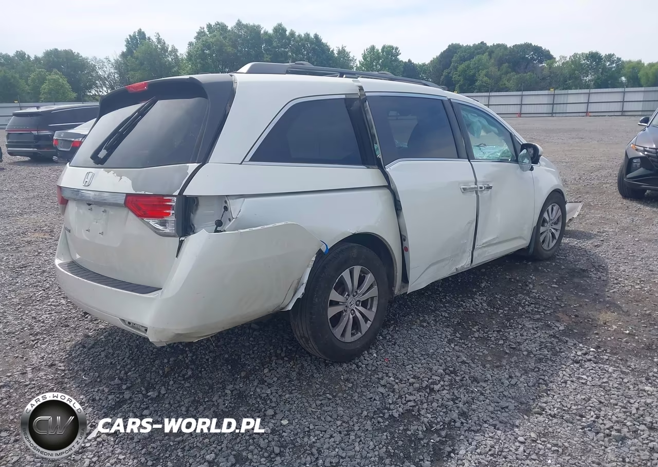 2014 Honda Odyssey Ex-L VIN:5FNRL5H60EB054802 - 4