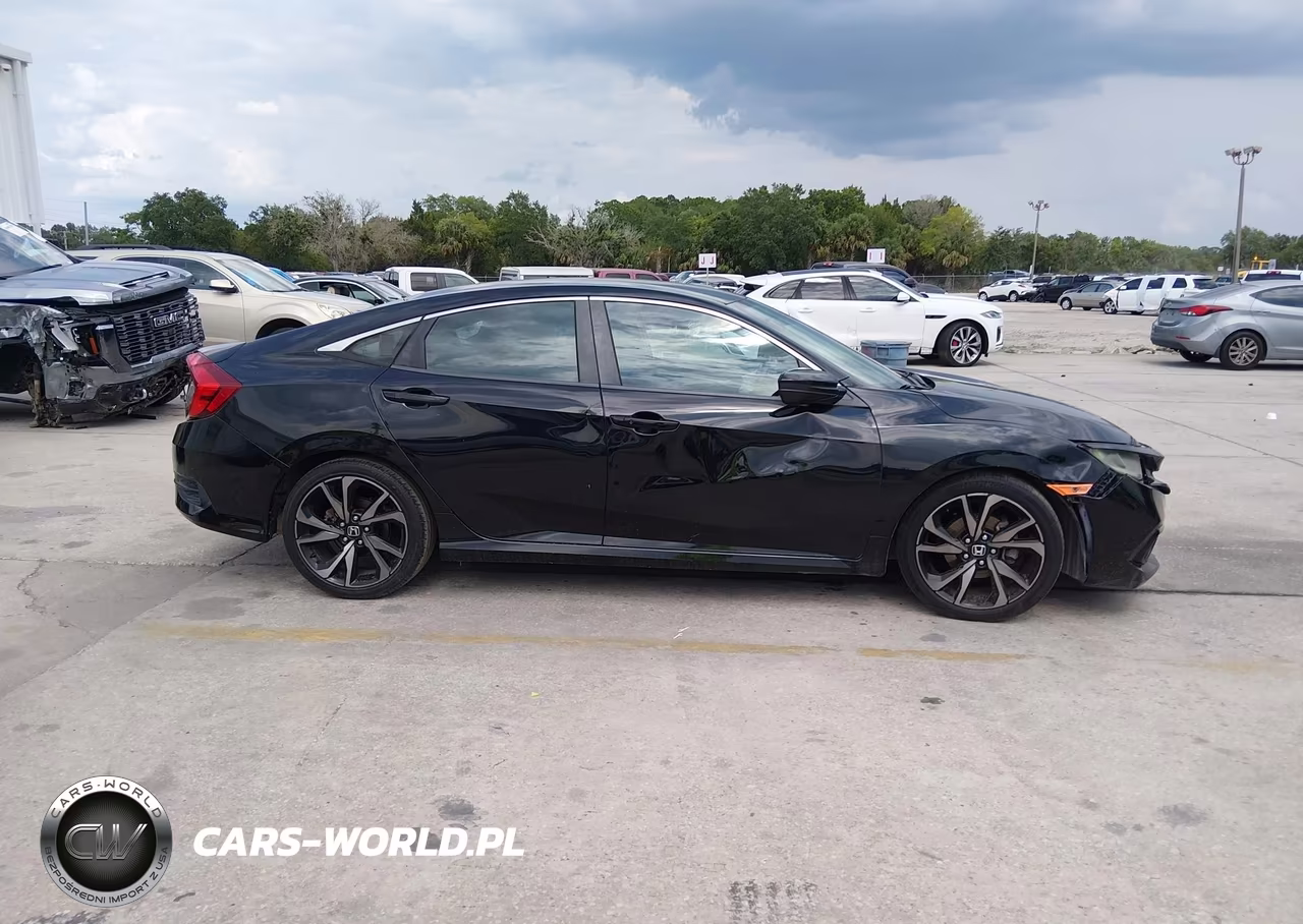 2019 Honda Civic Sport VIN:2HGFC2F89KH572713 - 13