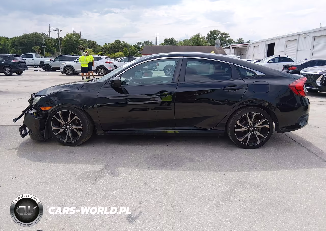2019 Honda Civic Sport VIN:2HGFC2F89KH572713 - 14