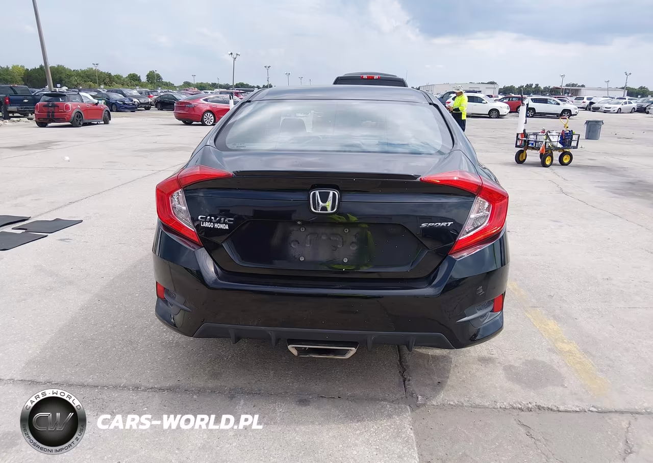 2019 Honda Civic Sport VIN:2HGFC2F89KH572713 - 16