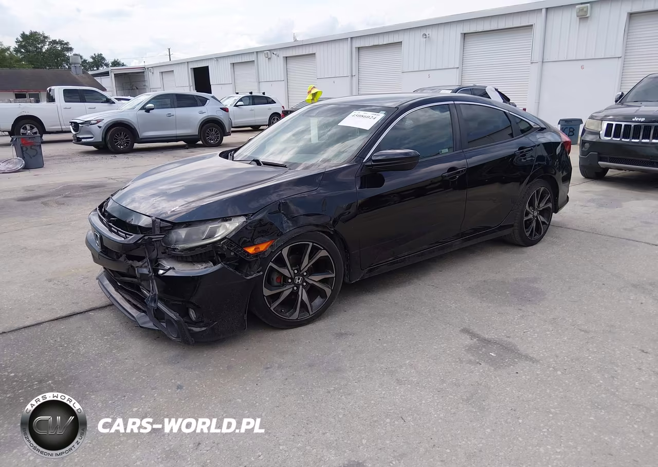 2019 Honda Civic Sport VIN:2HGFC2F89KH572713 - 2