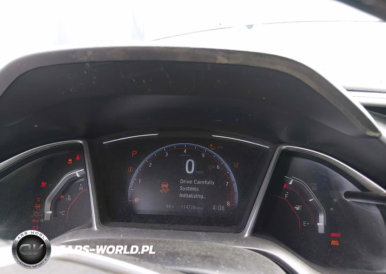 2019 Honda Civic Sport VIN:2HGFC2F89KH572713 - 7