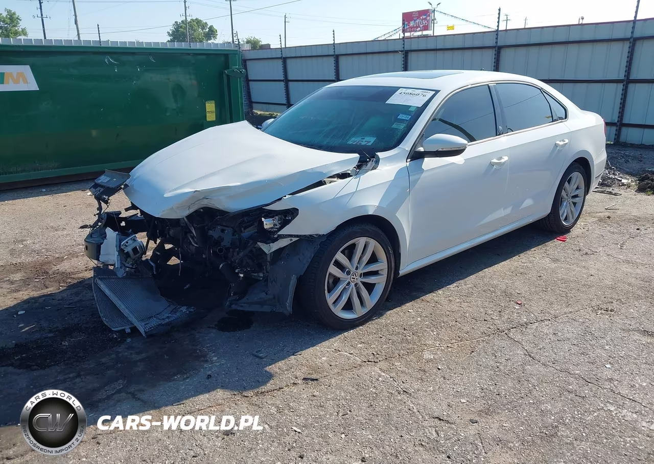 2019 Volkswagen Passat 2.0T Wolfsburg Edition VIN:1VWLA7A3XKC013610 - 2