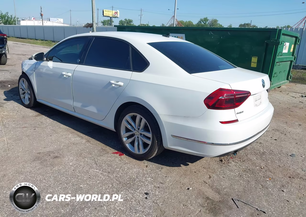 2019 Volkswagen Passat 2.0T Wolfsburg Edition VIN:1VWLA7A3XKC013610 - 3