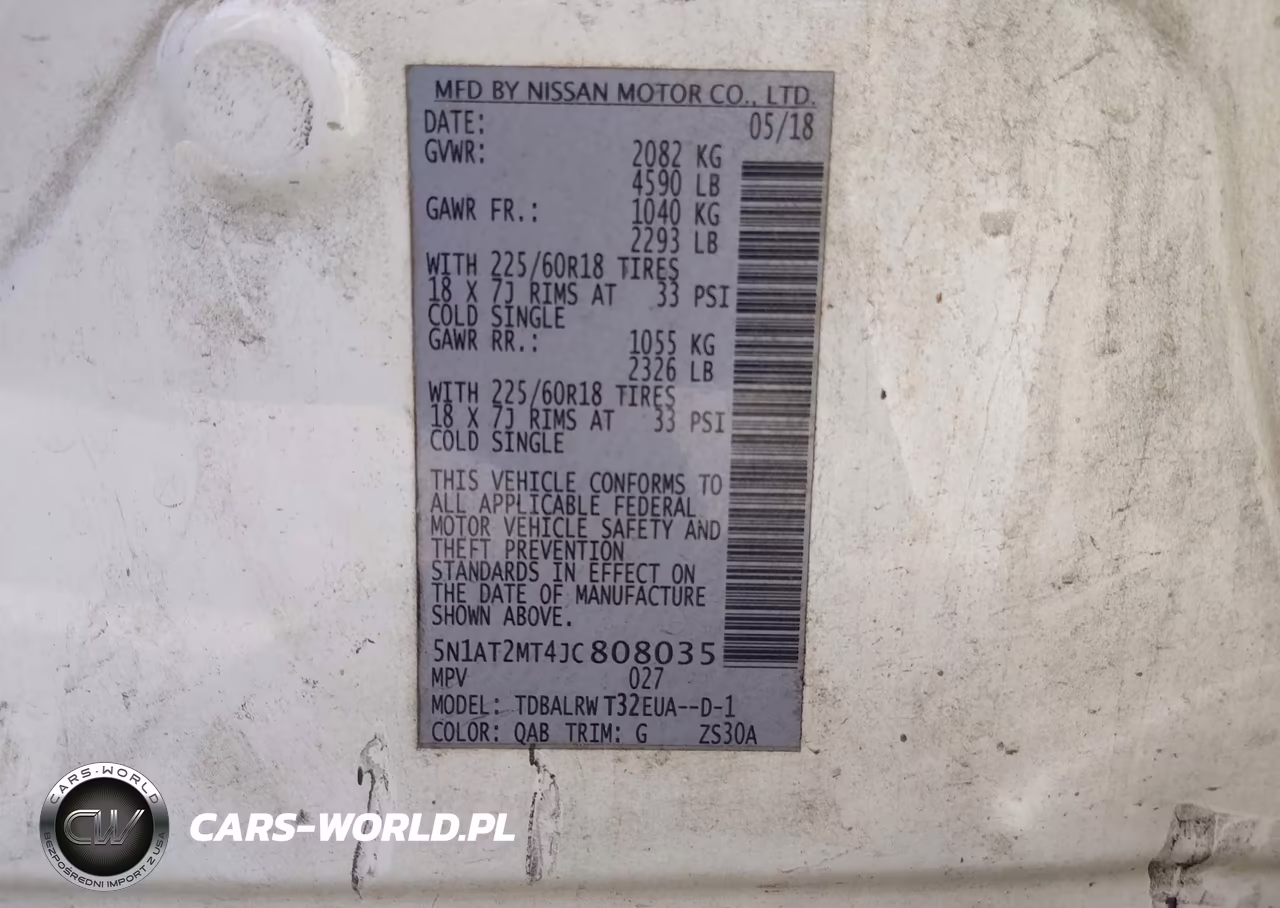 2018 Nissan Rogue Sl VIN:5N1AT2MT4JC808035 - 9