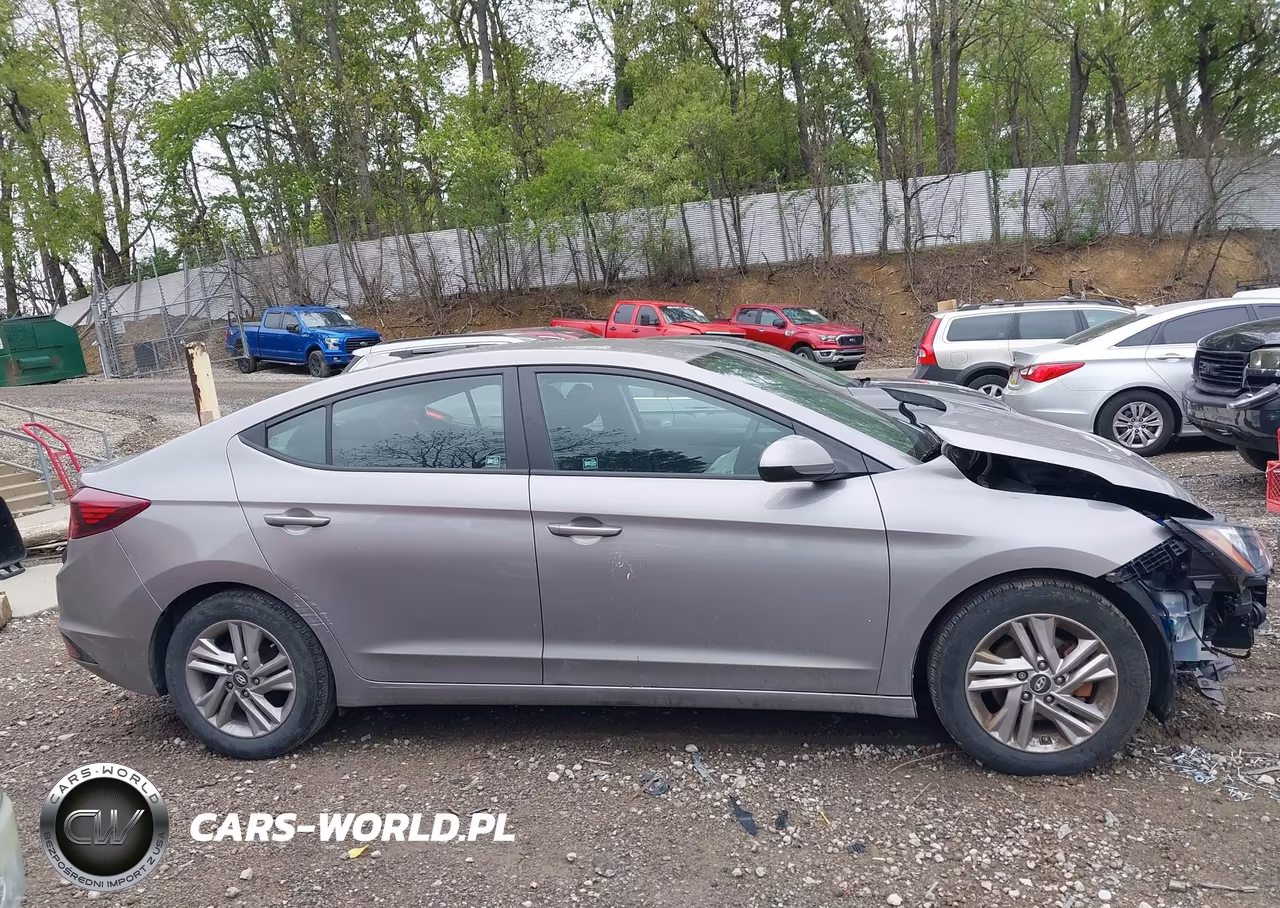 2020 Hyundai Elantra Sel VIN:KMHD84LF5LU062696 - 14