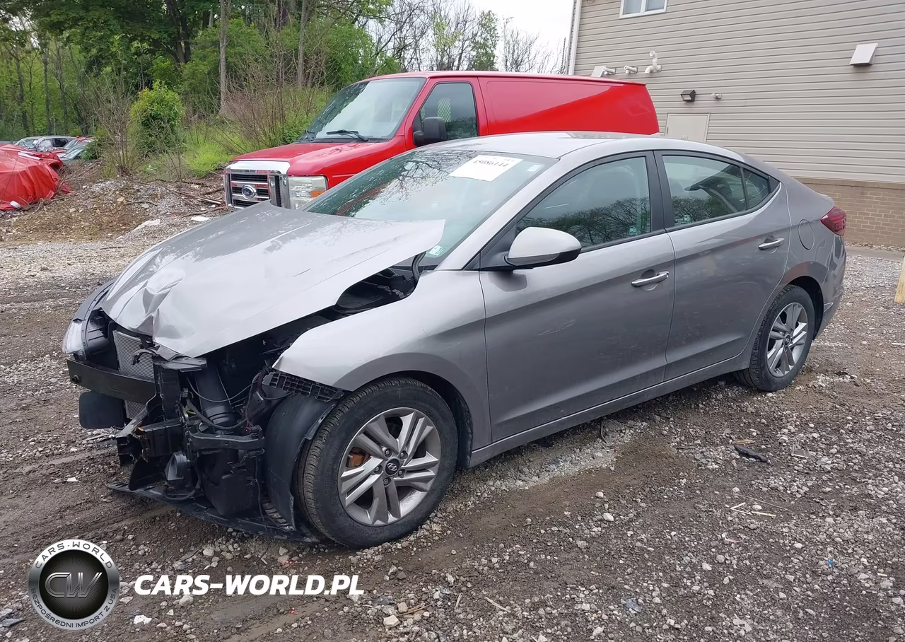 2020 Hyundai Elantra Sel VIN:KMHD84LF5LU062696 - 2