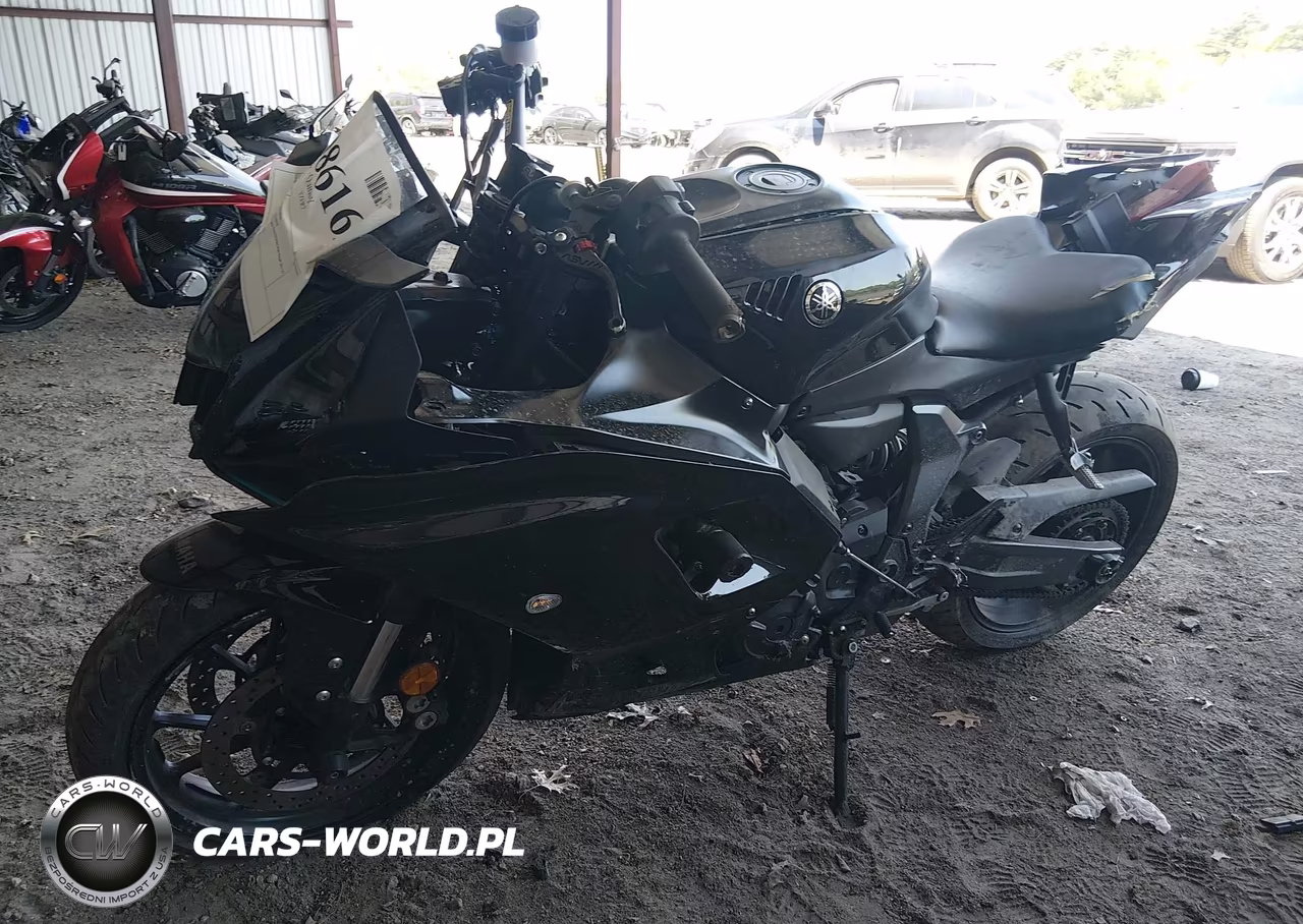2023 Yamaha Yzfr7 VIN:JYARM38E4PA005084 - 2