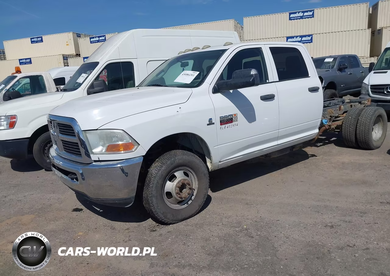 2011 Ram Ram 3500 Hd Chassis St-Slt-Laramie VIN:3D6WZ4CL7BG529029 - 2