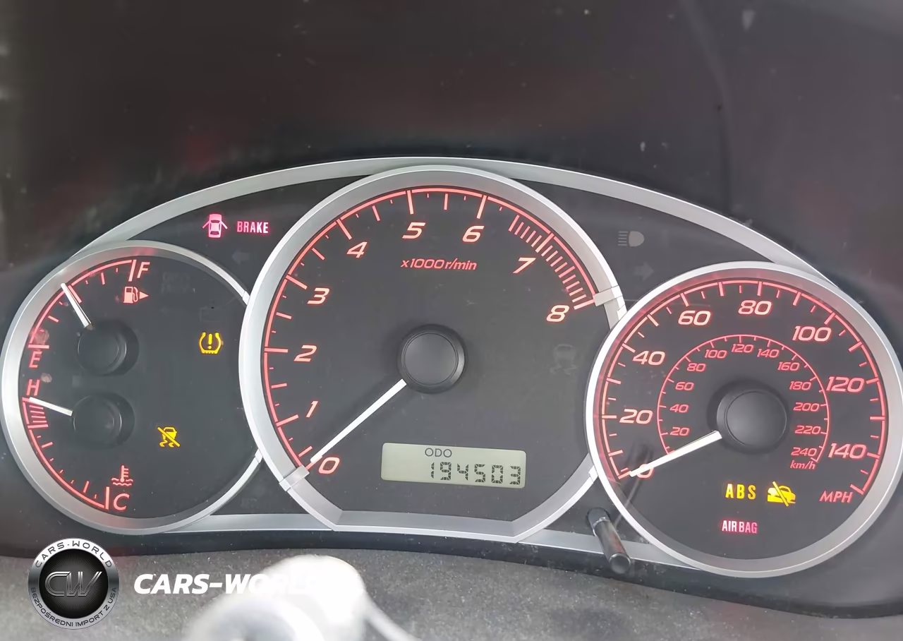 2008 Subaru Impreza Wagon (Ny-Nj) Wrx W-Sat-Nav VIN:JF1GH75608G803624 - 7