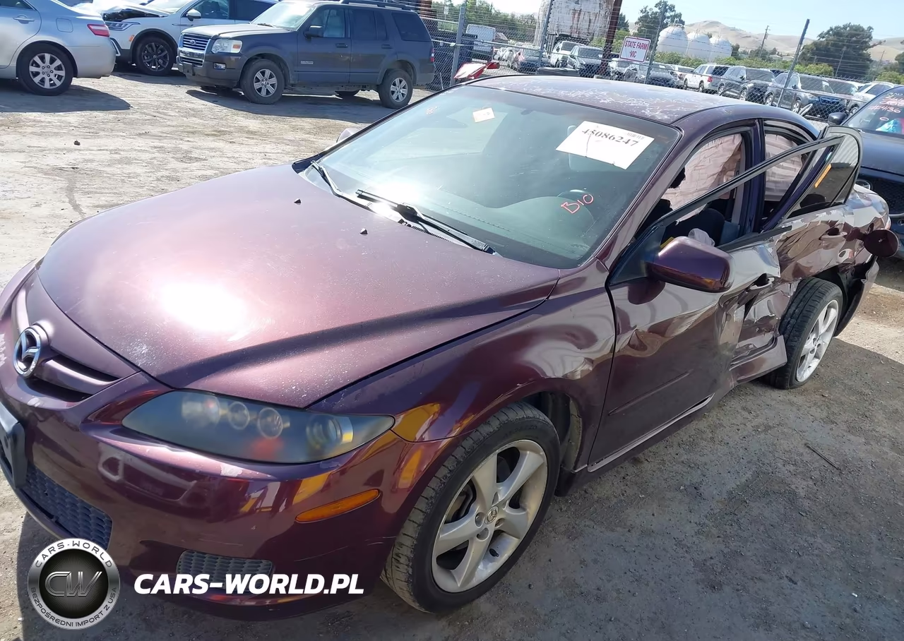 2007 Mazda Mazda6 I Sport Ve VIN:1YVHP80C975M16725 - 2