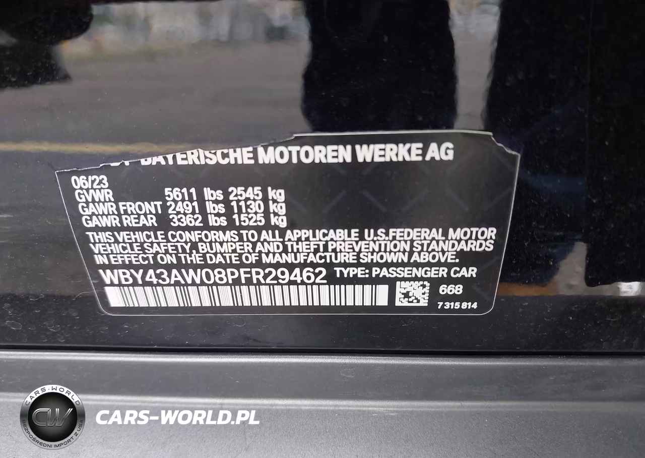 2023 BMW I4 Edrive35 VIN:WBY43AW08PFR29462 - 9